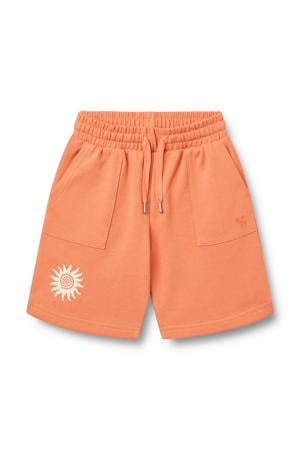 regular waist sweatshort oranje