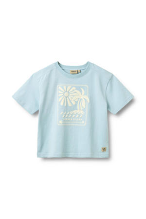 T-shirt lichtblauw