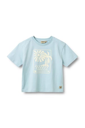 T-shirt lichtblauw