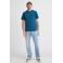 REPLAY regular T-shirt blauw