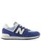 New Balance 574 sneakers kobaltblauw/ecru