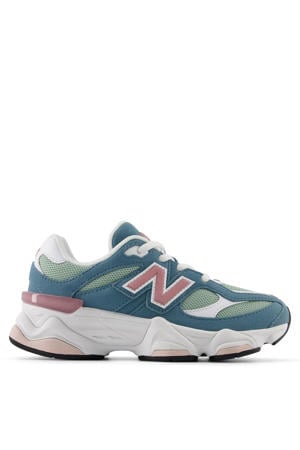 9060 sneakers aqua/roze
