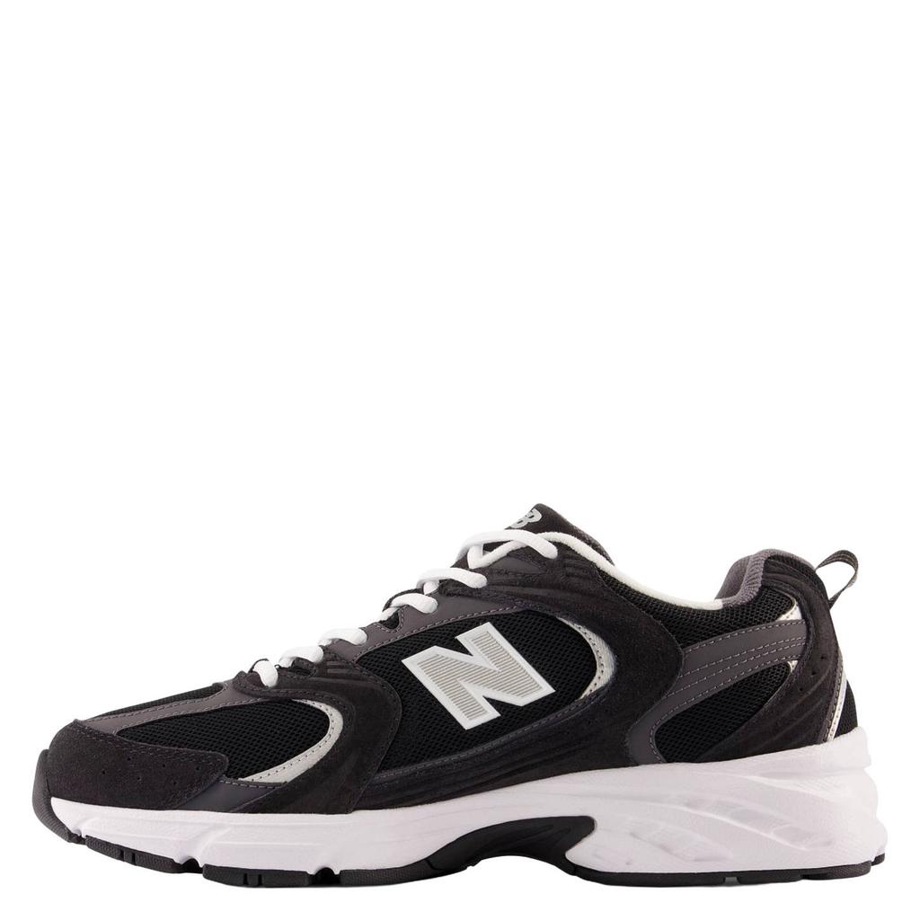 Zwart en grijze unisex New Balance 530 sneakers van synthetic met veters