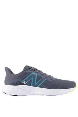411 hardloopschoenen antraciet/blauw