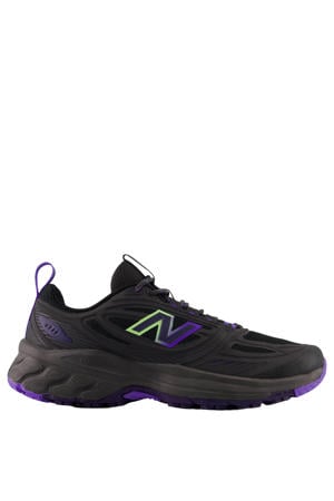 hardloopschoenen zwart/paars