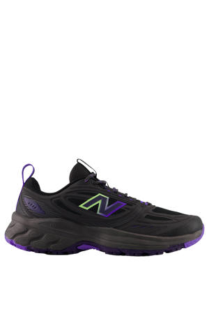 hardloopschoenen zwart/paars