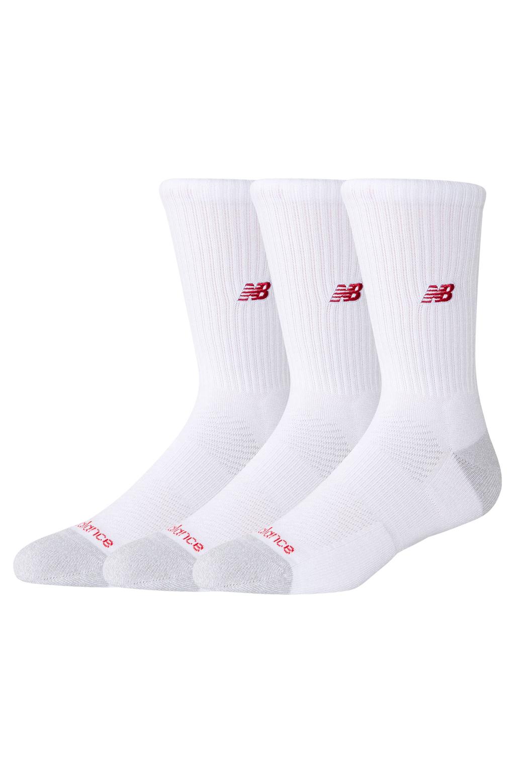 New Balance sokken met logo - wit (set van 3)