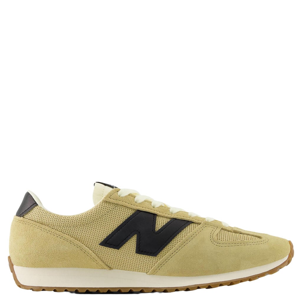 Oker en zwarte unisex New Balance 471 sneakers van mesh-suède/voering: mesh/voetbed: eva met veters