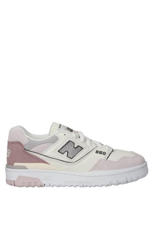 550 sneakers wit/roze