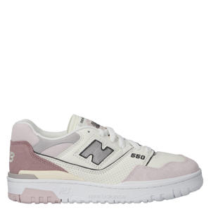 550 sneakers wit/roze