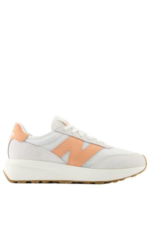 370 sneakers wit/oranje