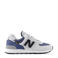 New Balance 574 sneakers ecru/wit/blauw