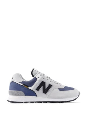 574 sneakers ecru/wit/blauw