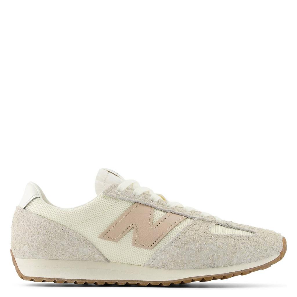 Ecru en zandkleurige unisex New Balance 471 sneakers van mesh-suède/voering: mesh/voetbed: eva met veters