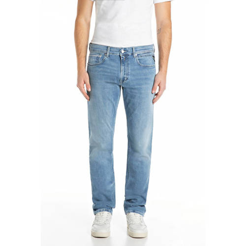 REPLAY GROVER straight leg jeans light blue afbeelding