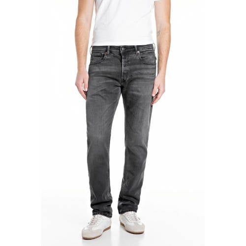 REPLAY GROVER straight leg jeans grijs afbeelding