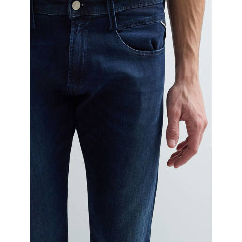 REPLAY ANBASS slim fit jeans dark blue afbeelding