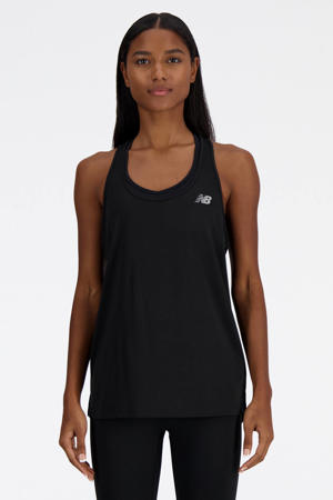 Knit Tank hardlooptop zwart