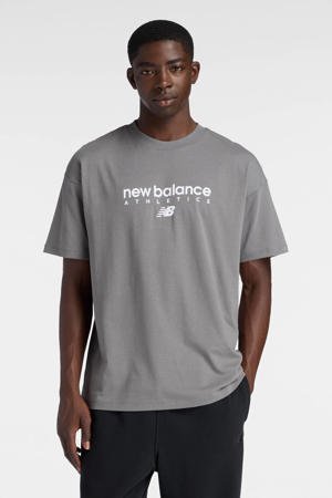 regular T-shirt grijs