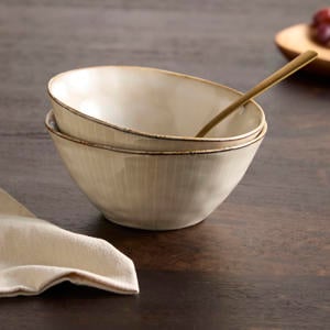 Natural kom (Ø15,5 cm) (set van 2)