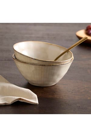 Natural kom (Ø15,5 cm) (set van 2)