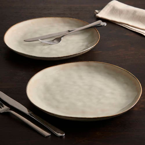 NOUS Living Natural dinerbord (Ø27 cm) (set van 2) afbeelding
