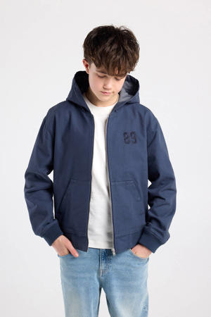 tussenjas donkerblauw