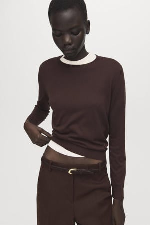 sweater donkerbruin