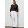 Mango sweater donkerbruin