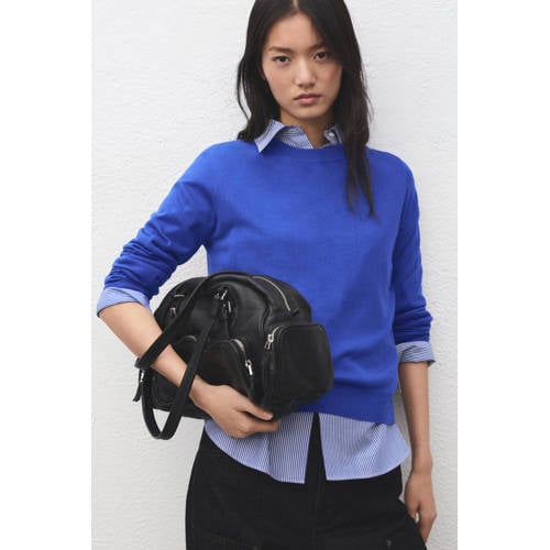 Mango sweater blauw afbeelding