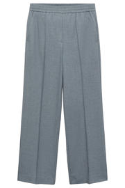 thumbnail: Mango straight regular waist casual broek grijs