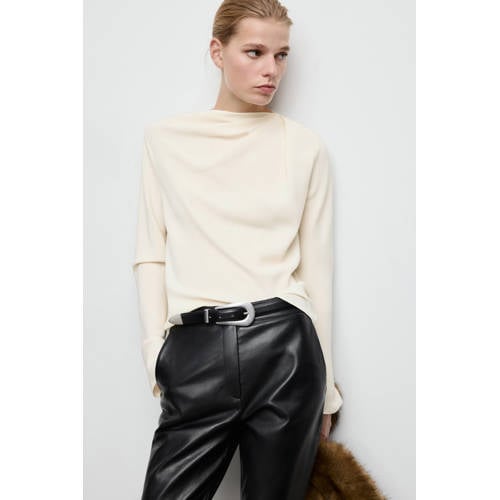 Mango top ecru afbeelding