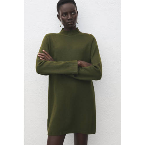 Mango jurk groen afbeelding