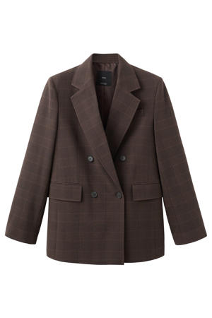 blazer donkerbruin