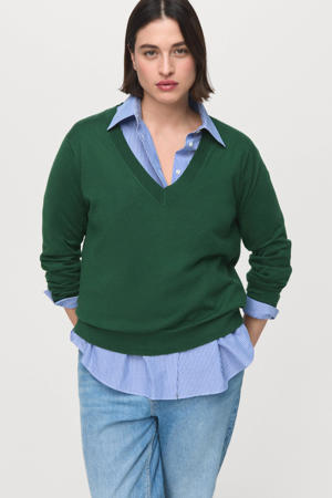 pullover donkergroen