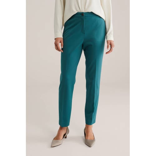 WE Fashion tapered regular waist chino afbeelding