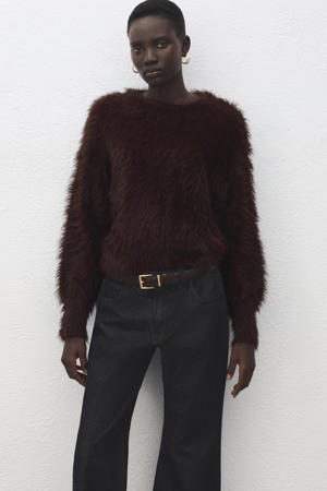 sweater roodbruin