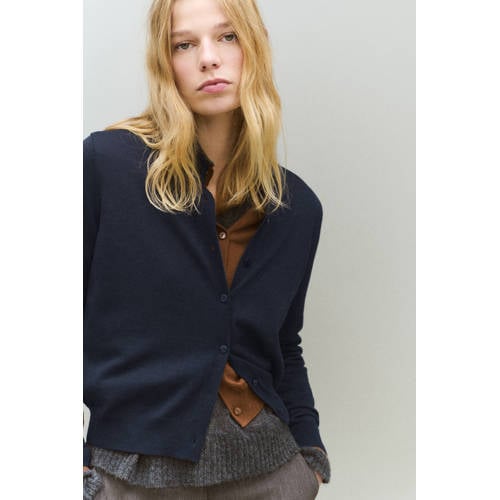 Mango gebreid vest afbeelding