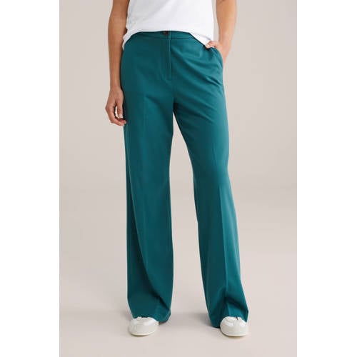 WE Fashion jersey high waist pantalon afbeelding