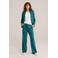 WE Fashion jersey high waist pantalon groen