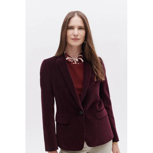 Caroll fluwelen regular blazer afbeelding