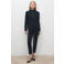Mango getailleerde blazer marineblauw