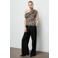 Mango off shoulder top bruin