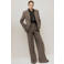 Mango geruit regular blazer grijsbruin