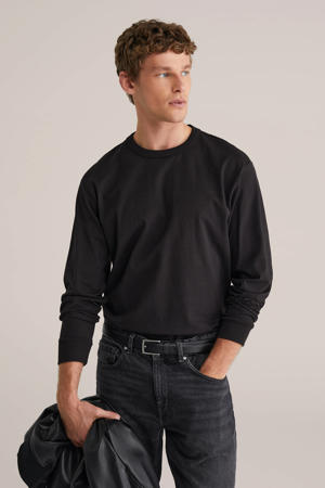 oversized longsleeve zwart