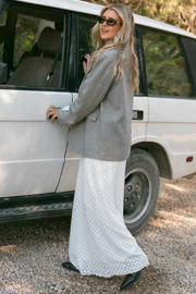thumbnail: Bolina Island x Florine Hofstee oversized blazer met wol grijs