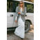 Bolina Island x Florine Hofstee oversized blazer met wol grijs