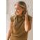 Bolina Island x Florine Hofstee glitter top beige