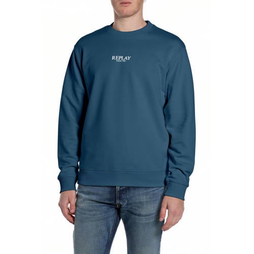 REPLAY sweater blauw afbeelding