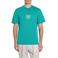REPLAY regular T-shirt met backprint groen